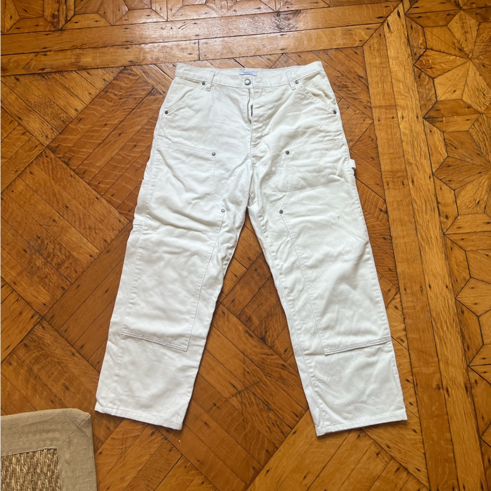 Renggli work pant in white size 28